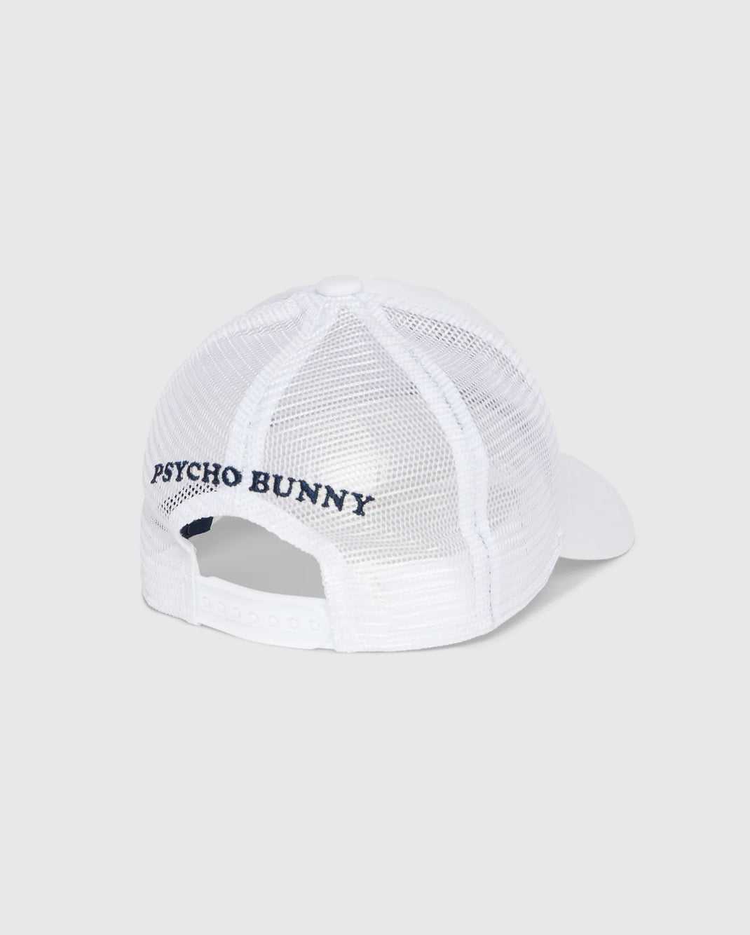 Chapeaux Psycho Bunny Houston Trucker Hat Blanche Enfant | GCZ-65104597